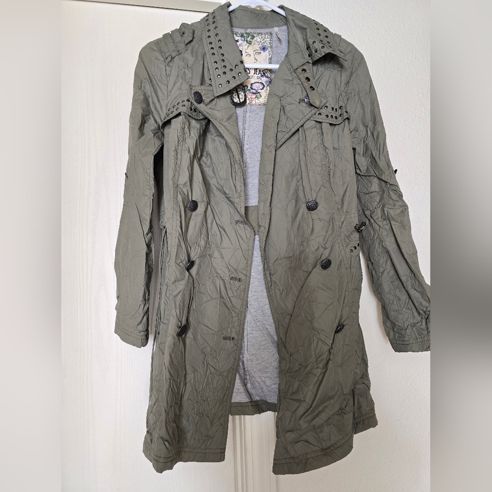 Guess Rain Trench Vintage Jacket